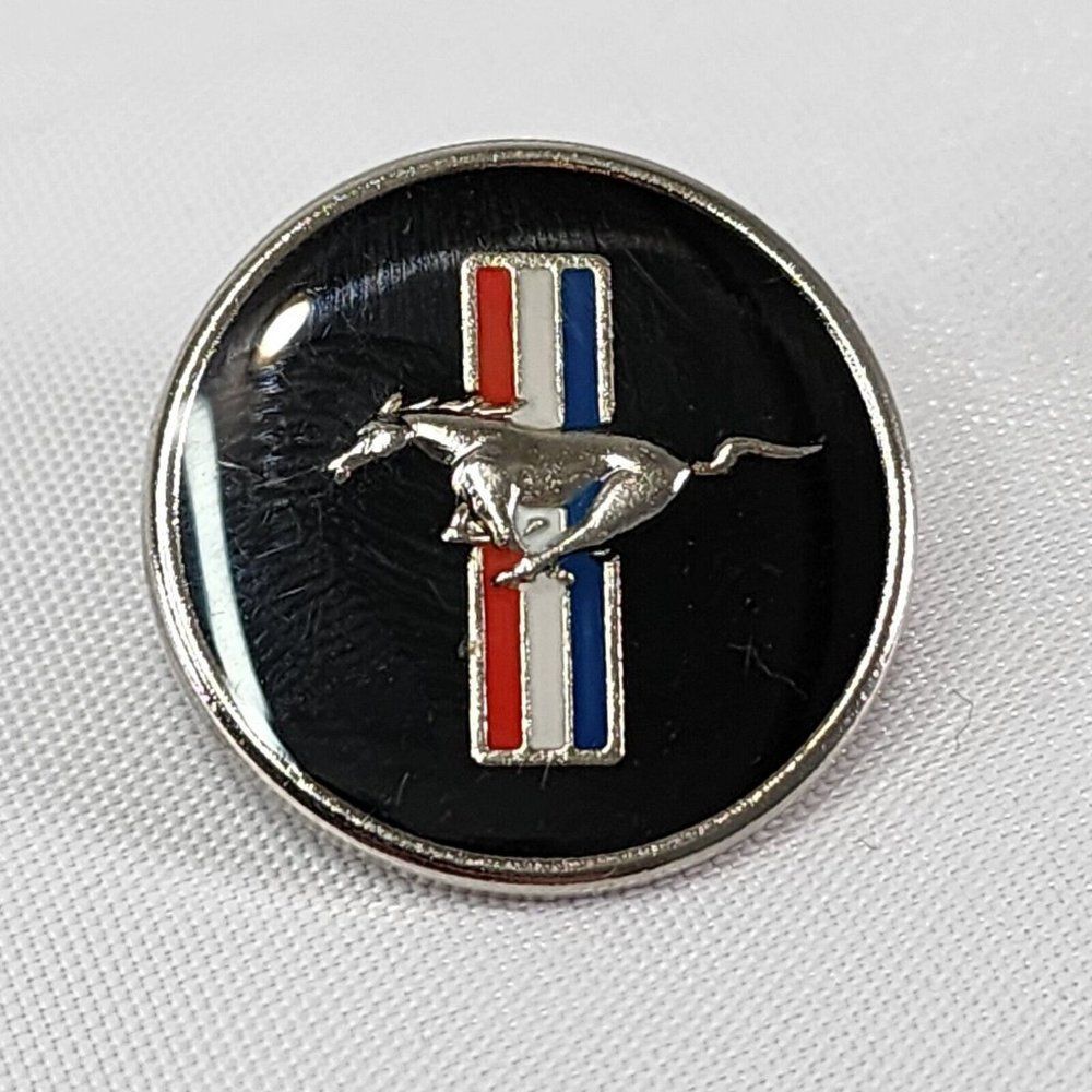 Ford Motor Racing Tri Bar 4/17/14 5Oth Anniversary Pin Rare Clean For Mustang OG